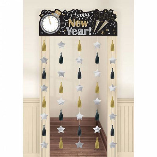 Feestbazaar Deurgordijn Happy New Year