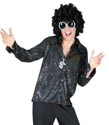 Feestbazaar Disco 80's blouse man elite