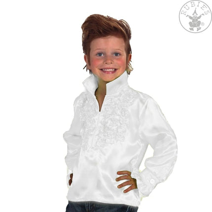 Feestbazaar Disco shirt kind wit