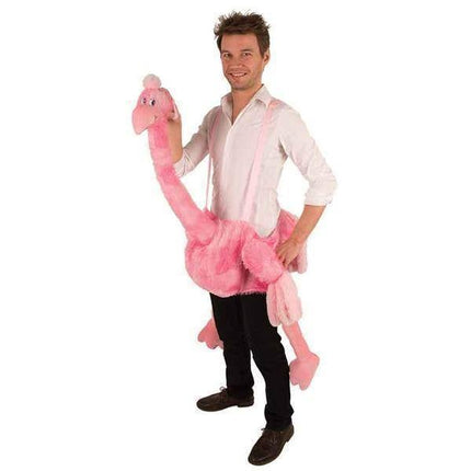 Feestbazaar Draag mij pak struisvogel