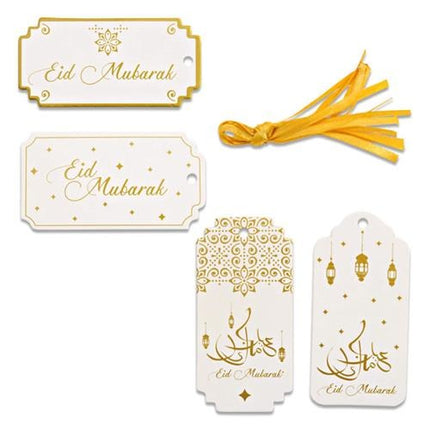 Feestbazaar Eid Mubarak Gift Labels (8st)
