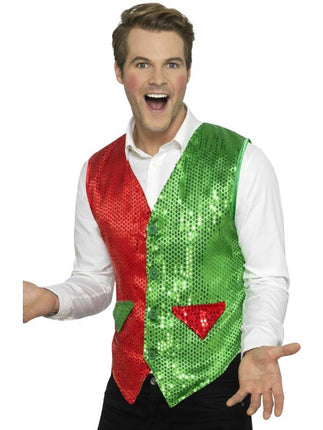 Feestbazaar Elfen gilet heren