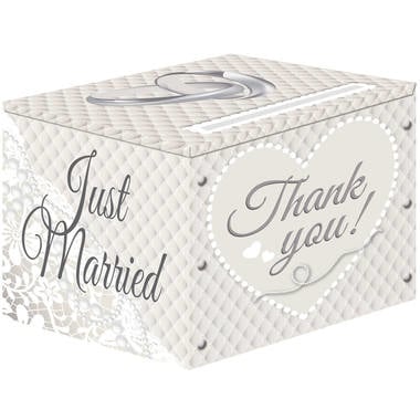 Feestbazaar Enveloppendoos Bruiloft Just Married
