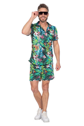 Feestbazaar Festival Outfit Hawaii Tropical Heren