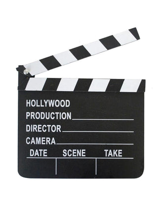 Feestbazaar Film klap bord Hollywood