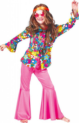 Feestbazaar Flower Power blouse kind