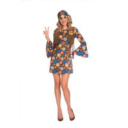 Feestbazaar Flower Power Jurk Ivy Dames
