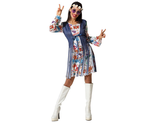 Feestbazaar Flower Power Jurkje Danica