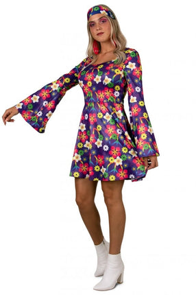 Feestbazaar Flower Power Jurkje Stacey