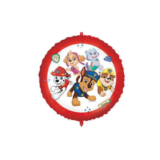 Feestbazaar Folieballon Paw Patrol Rond (46cm)