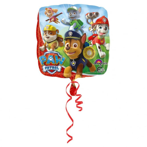 Feestbazaar Folieballon Paw Patrol Vierkant - 43cm
