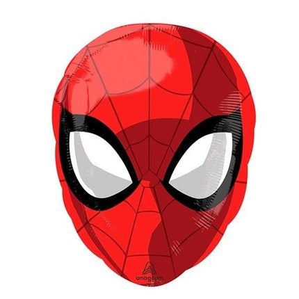 Feestbazaar Folieballon Spiderman Hoofd - 43cm