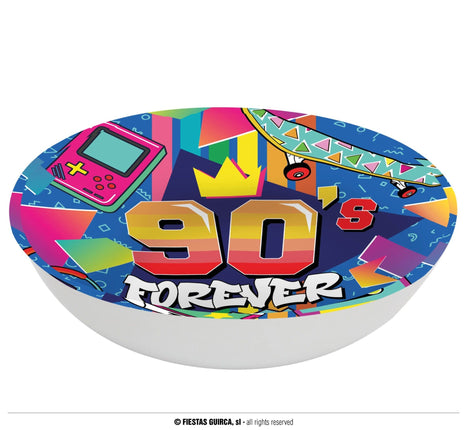 Feestbazaar Forever 90's Schaaltje (32cm)