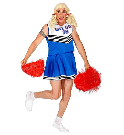 Feestbazaar Fout Cheerleader Kostuum Man
