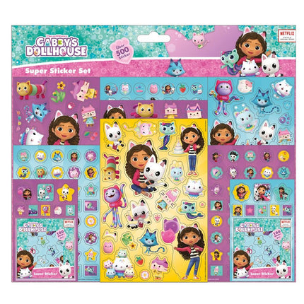 Feestbazaar Gabby's Dollhouse Super Sticker Set