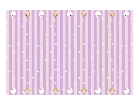 Feestbazaar Gabby'S Dollhouse Tafelkleed Paars 1,8m