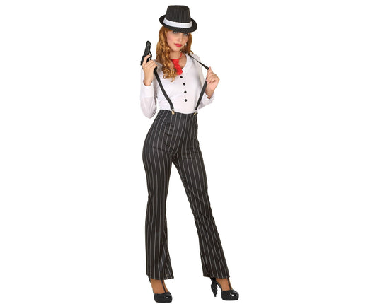Feestbazaar Gangster Outfit Dames Barker