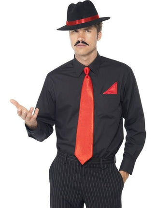 Feestbazaar Gangster verkleedset rood