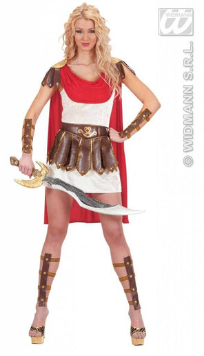 Feestbazaar Gladiator krijger prinses kostuum