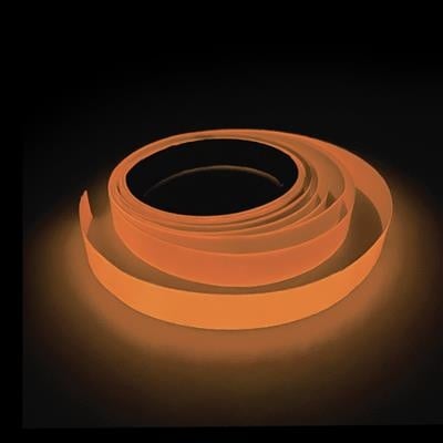 Feestbazaar Glow In The Dark UV Tape Oranje (5m)