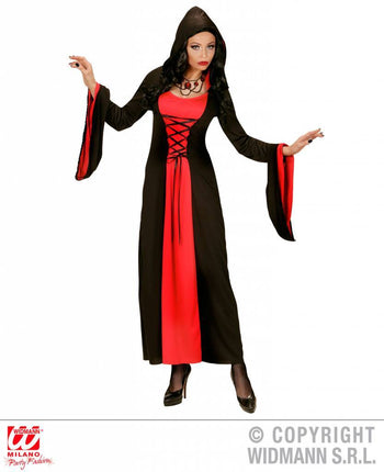 Feestbazaar Gothic Lady jurk Halloween