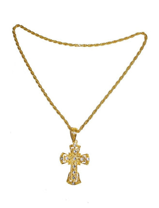 Feestbazaar Gouden Ketting Pater Bling
