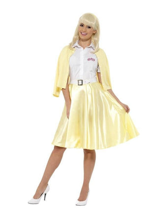 Feestbazaar Grease Kostuum Sandy Geel