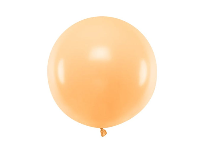 Feestbazaar Grote Ballon 60 cm Pastel Light Peach