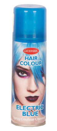 Feestbazaar Haarspray fluor blauw
