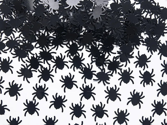 Feestbazaar Halloween Confetti Spinnen 1,2cm (15gr)
