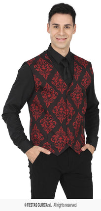 Feestbazaar Halloween Gilet Vampier Heren