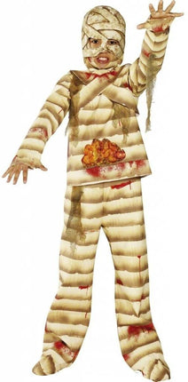 Feestbazaar Halloween Mummie pak kind