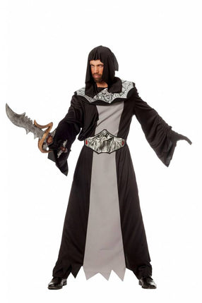 Feestbazaar Halloween outfit met riem vleermuis