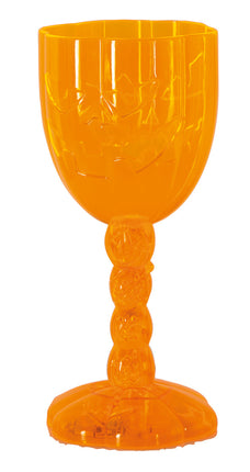 Feestbazaar Halloween Wijnglas Oranje
