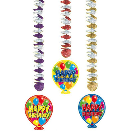 Feestbazaar Hangdecoratie Happy birthday