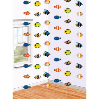 Feestbazaar Hangdecoratie Tropical Fish (6st)