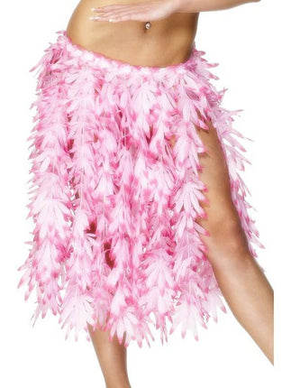 Feestbazaar Hawaii Hula rok roze