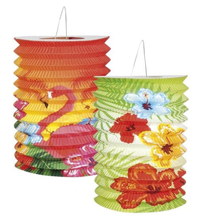 Feestbazaar Hawaii lampionnen papier
