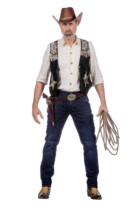 Feestbazaar Heren Cowboyvest