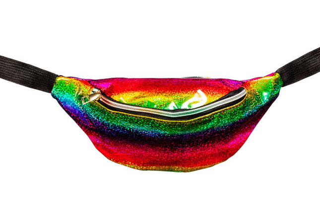 Feestbazaar Heuptas Regenboog Holografisch