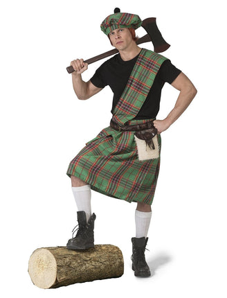 Feestbazaar Highlander Kostuum Man