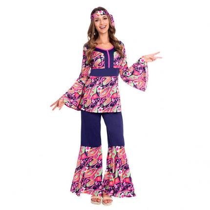 Feestbazaar Hippie Chick Kostuum Vrouw