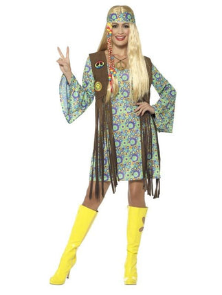 Feestbazaar Hippie Jurk Compleet