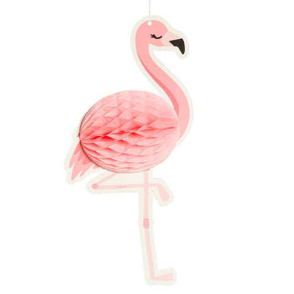 Feestbazaar Honeycomb Flamingo Tropical Hawaii