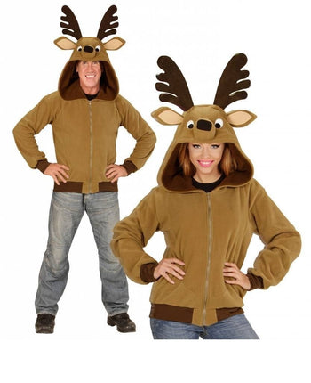 Feestbazaar Hoodie vest Rendier