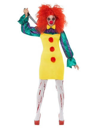 Feestbazaar Horror Clown Jurkje Dames Klassiek