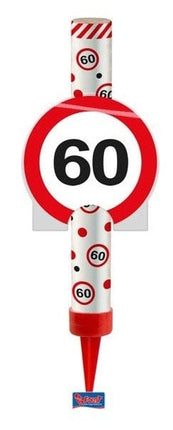 Feestbazaar Ijsfontein verkeersbord 60