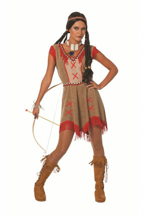 Feestbazaar Indianen jurkje Minehaha