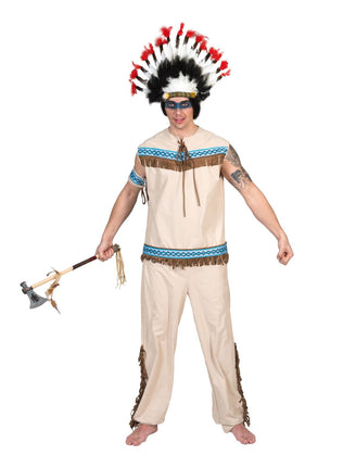 Feestbazaar Indianen Kostuum Man Nodin