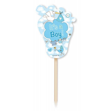 Feestbazaar It's a boy prikkers